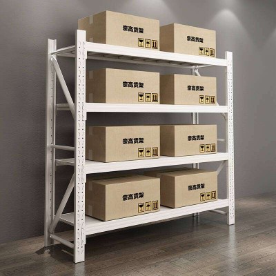 RuiChen Warehouse  Stacking Racks Shelf  Free Assembly Household Light  Multi-function Display Racks 4 Tier Metal Storage  Shelf