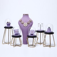 Commercial Counter Shop Jewellery Window Display Showcase Metal Earring Necklace Ring Jewelry Display Stand Jewelry Holder