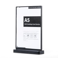 Supermarket  Pop Desktop Card Series Poster Frame Photo Holder Acrylic  Poster Display Advertising Stand Sign Board