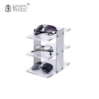 Customized clear acrylic sunglasses rack eyewear display stand