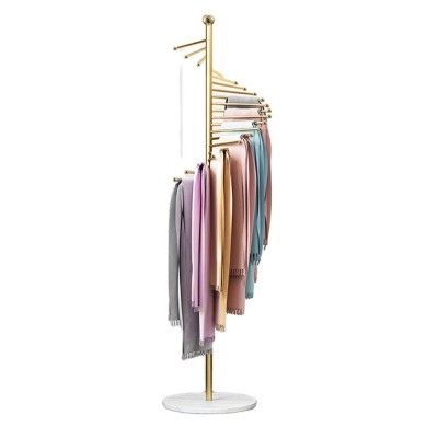 New Design Retail Store Boutique Silk Scarf Cloth Display Stand Rack